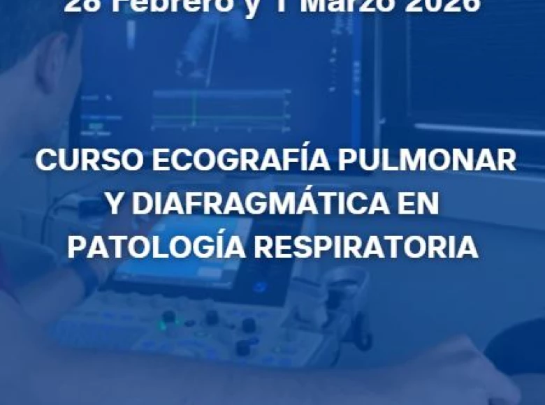  Curso ecografía pulmonar y diafragmática en patología respiratoria.